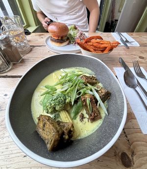   at The Green Rocket Cafe in Bath