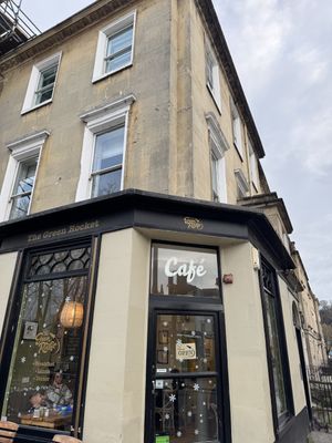   at The Green Rocket Cafe in Bath