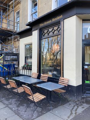  at The Green Rocket Cafe in Bath