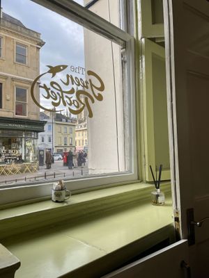   at The Green Rocket Cafe in Bath