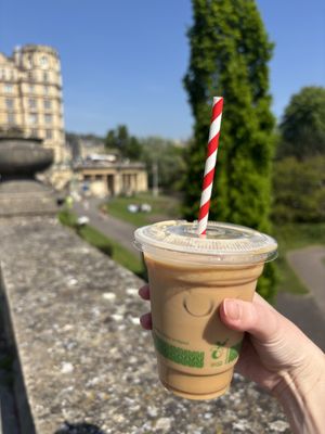 Iced latte | April ‘25  at The Green Rocket Cafe in Bath