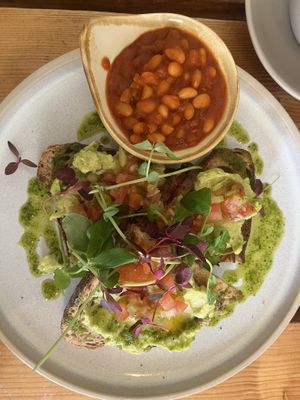   at The Green Rocket Cafe in Bath