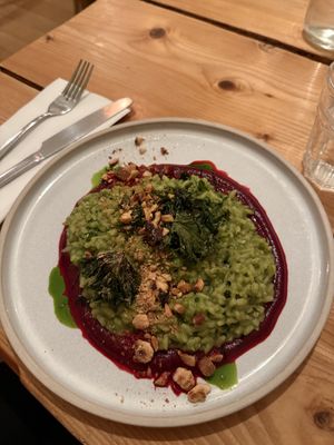 Risotto  at The Green Rocket Cafe in Bath