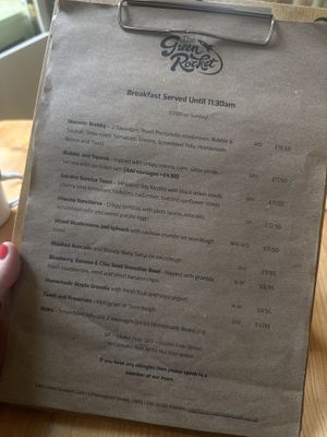   at The Green Rocket Cafe in Bath