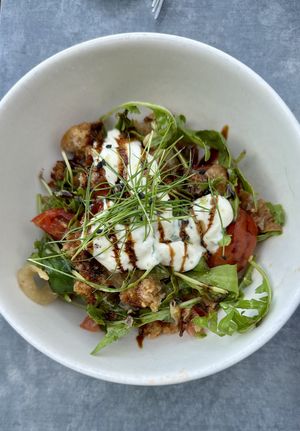 Panzanella Salad  at The Green Rocket Cafe in Bath