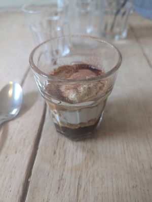 Affogato at The Green Rocket Cafe in Bath