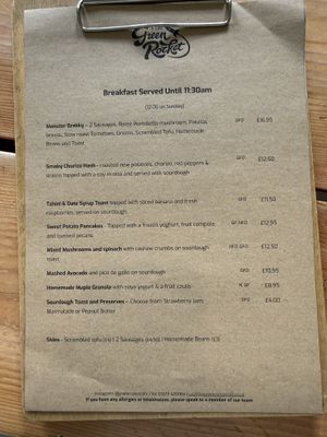   at The Green Rocket Cafe in Bath