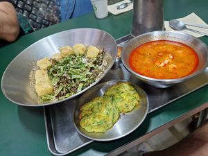 Vegan Value Set at Bebab in Seoul