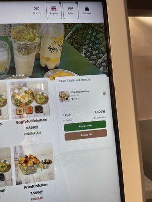 7.500 only   at Bebab in Seoul