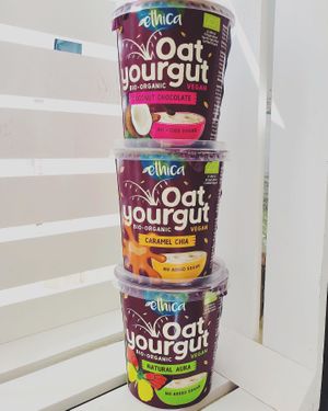 vegan yogurt  at Figa Z Makiem in Wejherowo