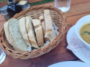 Bread at Villa Gjeçaj in Theth