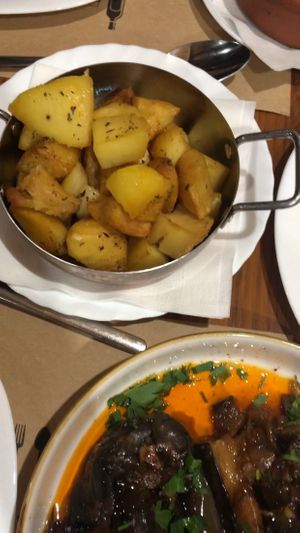 Potatoes at Villa Gjeçaj in Theth
