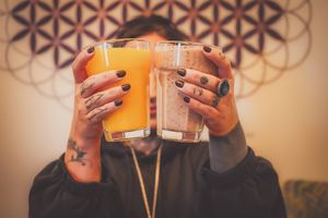 We serve delicious vegan smoothies. at SOUL Wellness Hub & Café in Sowerby Bridge