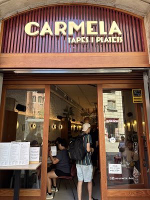 Entrance.  at Carmela in Barcelona