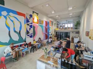 Good vibes  at Fruit Cargo Cafe in Chiang Mai