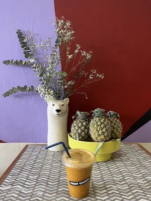   at Fruit Cargo Cafe in Chiang Mai