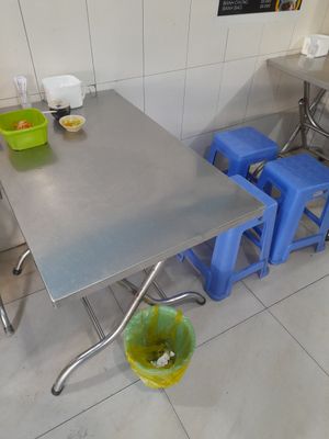 Seating inside at Bà Tư in Ho Chi Minh City