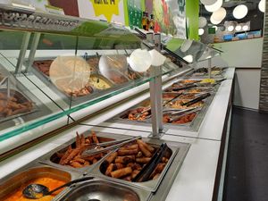 Buffet at Det Grønne Køkken Rosengårdcentret  in Odense