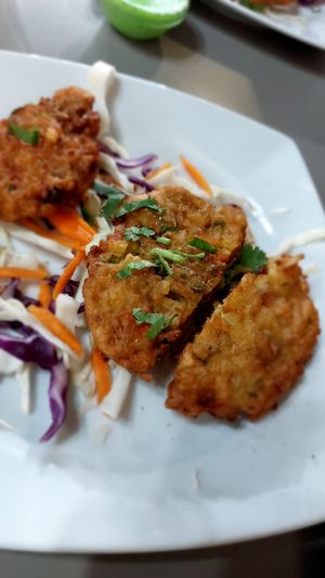 Vegetable Pakora at Curry Leaves in Albufeira