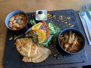 Vegan variation   at Akropolis 22 in Vienna