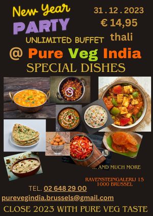  at Pure Veg India in Brussels