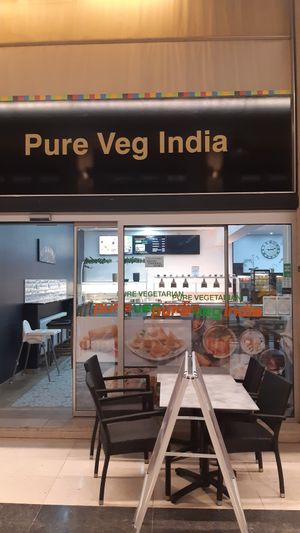 Exterior #Veganuary at Pure Veg India in Brussels
