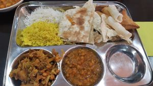 Thali #Veganuary at Pure Veg India in Brussels