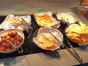 Buffet at Pure Veg India in Brussels