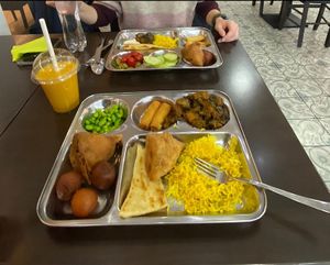 Plate  at Pure Veg India in Brussels