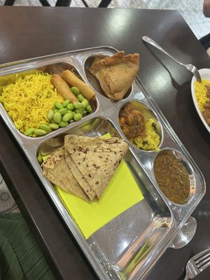 All vegan options #Veganuary at Pure Veg India in Brussels