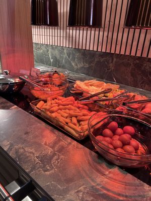 Desserts and snacks  at Pure Veg India in Brussels