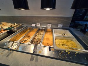 Buffet at Pure Veg India in Brussels