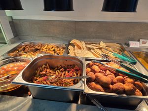 Buffet at Pure Veg India in Brussels