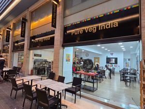 Front at Pure Veg India in Brussels