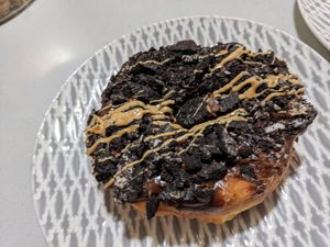 Vegan dirty bastard at Voodoo Doughnut - Arapahoe Ave in Boulder