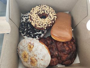 Delicious doughnuts at Voodoo Doughnut - Arapahoe Ave in Boulder