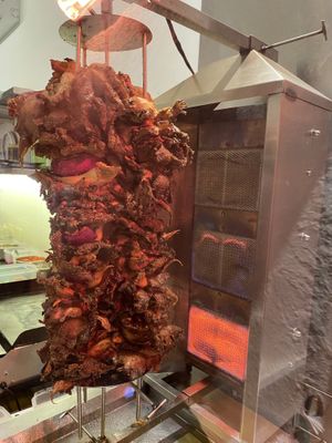 Girgolas para shawarma   at Funga in Buenos Aires