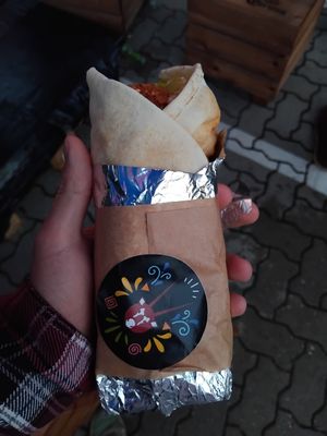 Falafelrolle at Ibras Bistro in Hamburg