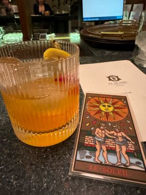 Delicious cocktail! at El Mundo Restaurante in Mexico City