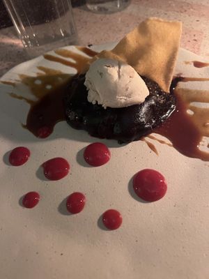 Brownies  at El Mundo Restaurante in Mexico City