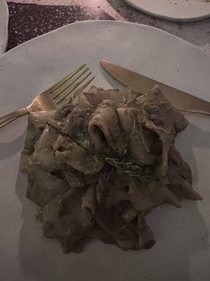 Pappardelle   at El Mundo Restaurante in Mexico City