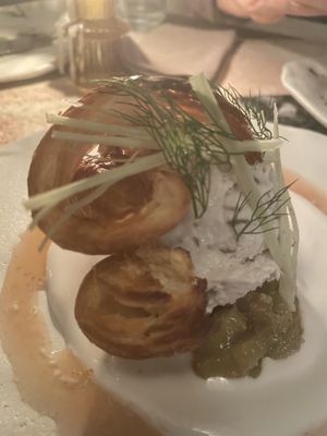 Fennel ice cream   at El Mundo Restaurante in Mexico City