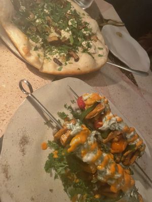 Greek seitan gyros  at El Mundo Restaurante in Mexico City