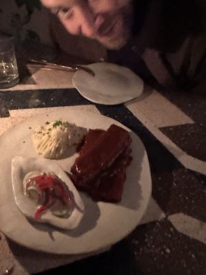 Ribs  at El Mundo Restaurante in Mexico City