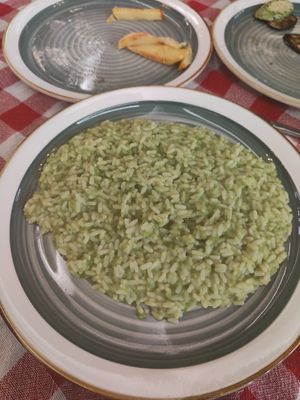 Arroz con crema de guisantes at Guesthouse Prrockaj in Theth