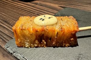 Potato appetizerr  at KUKI Vegan in Kuala Lumpur