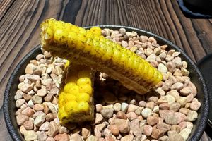 Corn appetizer  at KUKI Vegan in Kuala Lumpur
