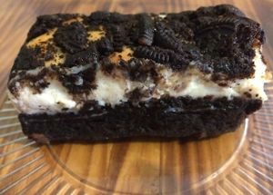 Oreo cheesecake brownie-love at first bite   at Brews N Bytes Internet Cafe and Eatery in Danville