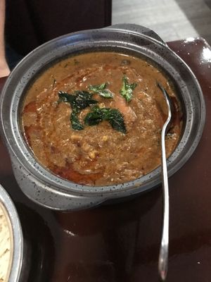 Veggies with Chettinad Sauce at Saffron Indian Cuisine  at Saffron Indian Cuisine in Cary