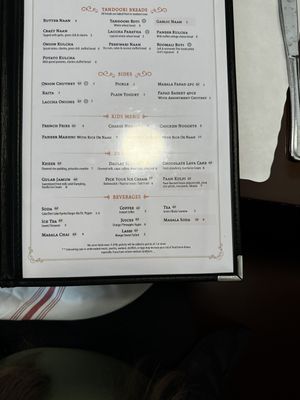   at Saffron Indian Cuisine in Cary